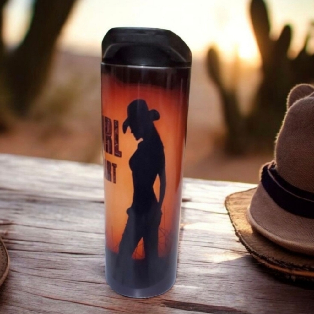 Just a Country Girl 20oz Tumbler with duo lids 🎉sale